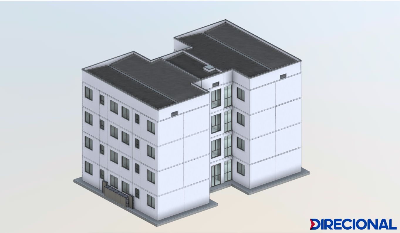 Projeto realizado pela Direcional - empresa que participou da Semana de Otimização com BIM