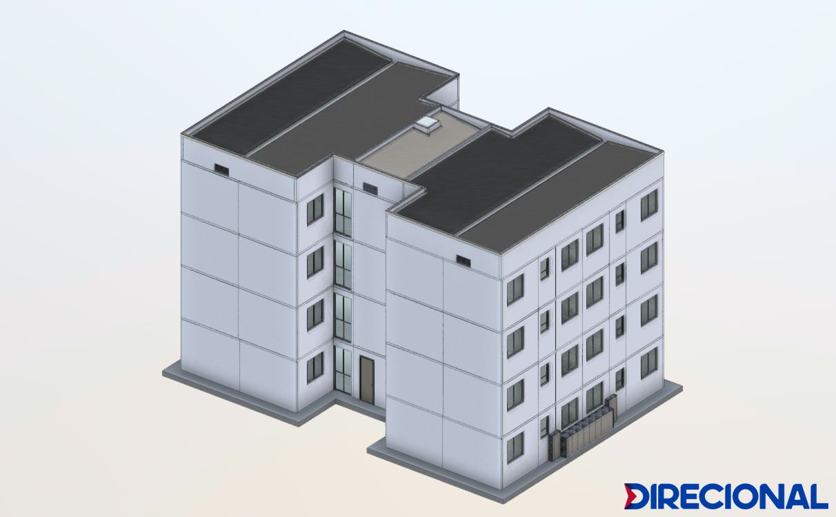 Projeto realizado pela Direcional - empresa que participou da Semana de Otimização com BIM