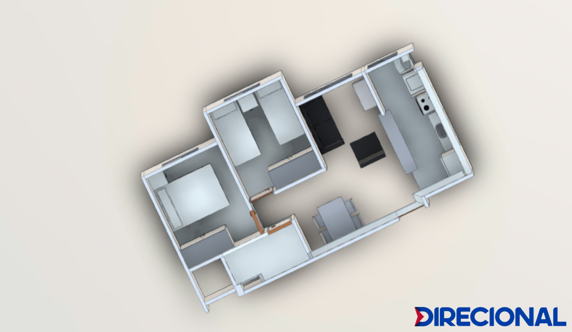 Projeto realizado pela Direcional - empresa que participou da Semana de Otimização com BIM