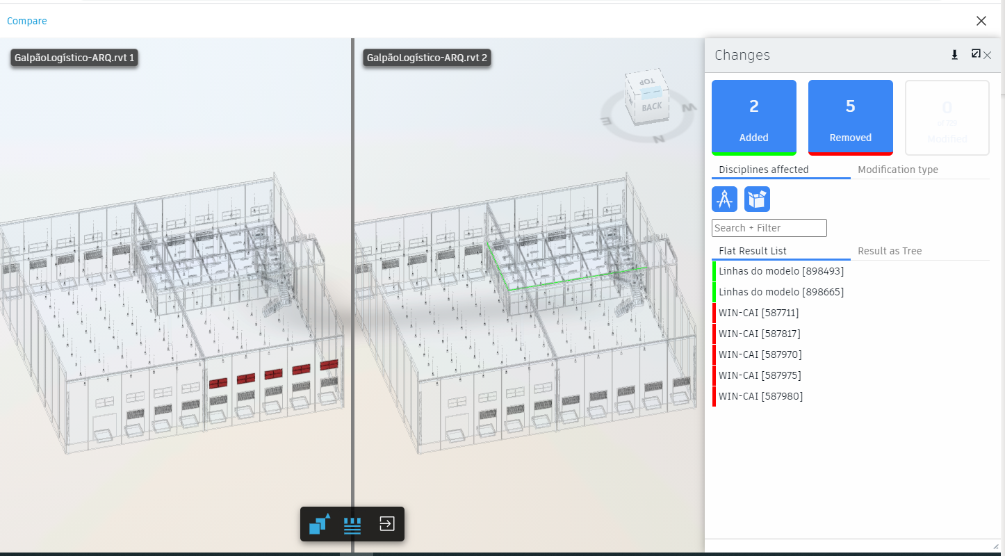 Controle de Versionamento com dados Side by Side